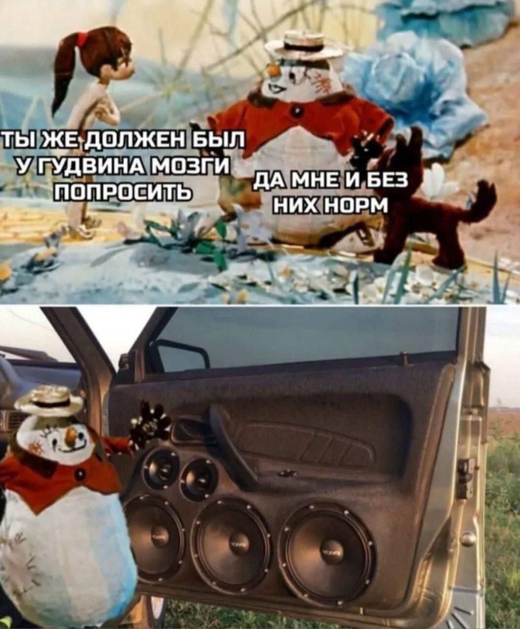 Ты же должен был у Гудвина мозги попросить.
Да мне и без них норм.