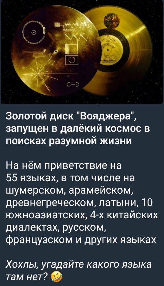 Золотой диск 