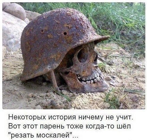 Некоторых история ничему не учит. Вот этот парень тоже когда-то шёл 