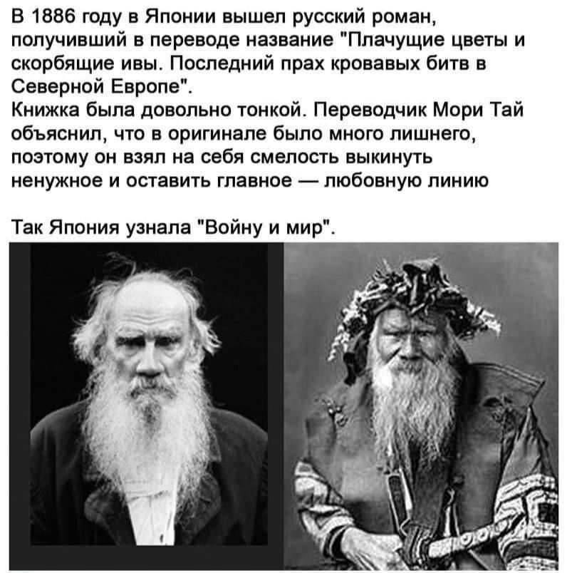 В 1886 году в Японии вышел русский роман, получивший в переводе название 