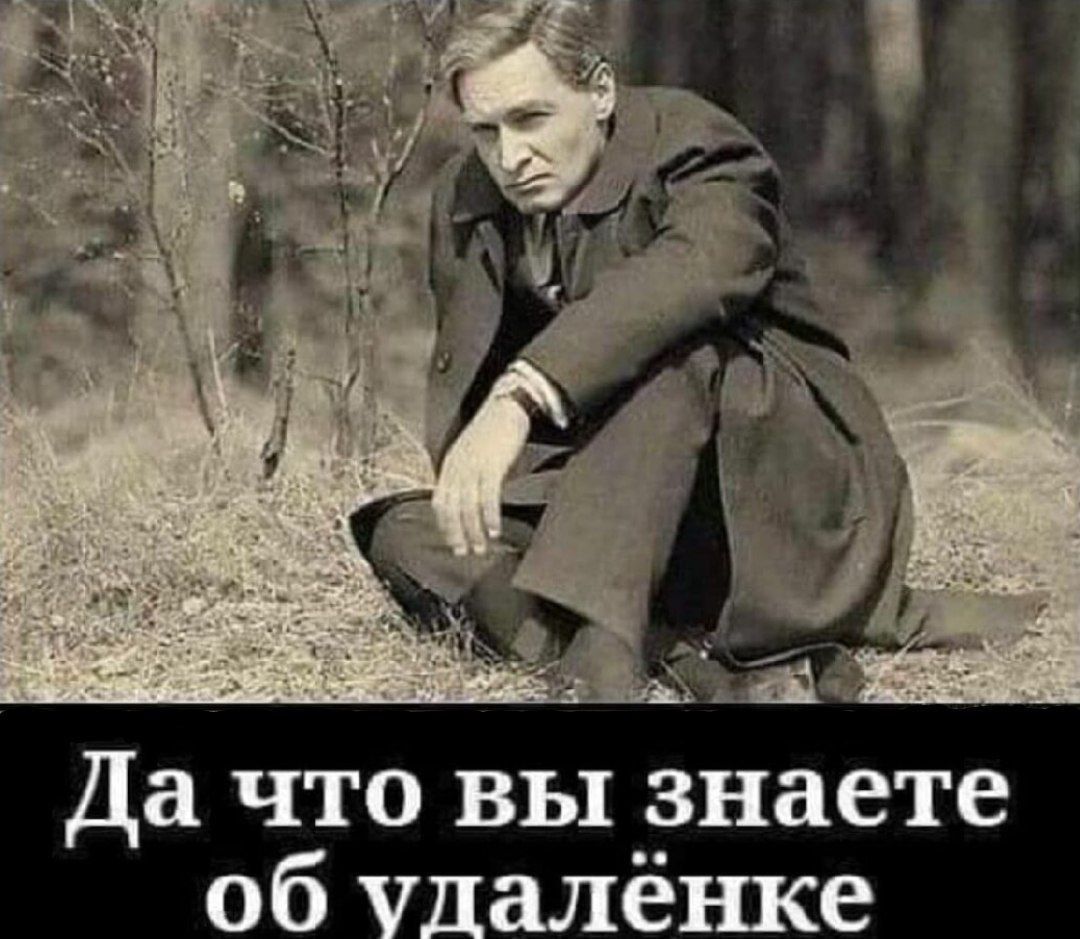 Да что вы знаете об удалёнке