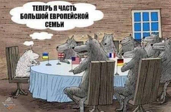 ТЕПЕРЬ Я ЧАСТЬ БОЛЬШОЙ ЕВРОПЕЙСКОЙ СЕМЬИ