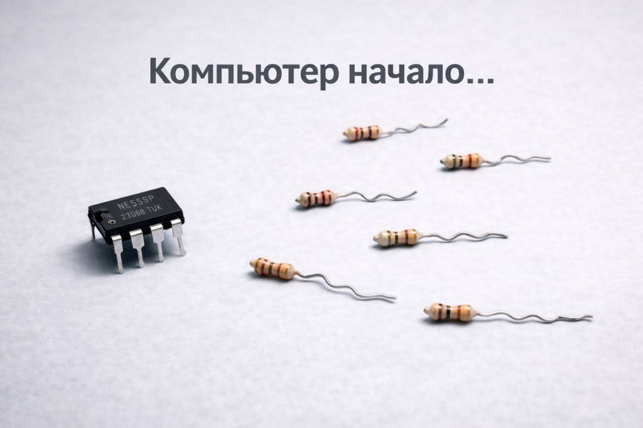 Компьютер начало...