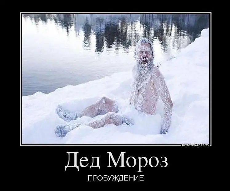 Дед Мороз ПРОБУЖДЕНИЕ