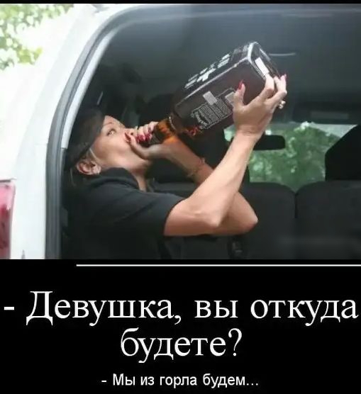 Девушка вы откуда будете Мы из горла будем