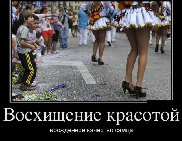 Восхищение красотой врожденное КаЧЕСТБО самца