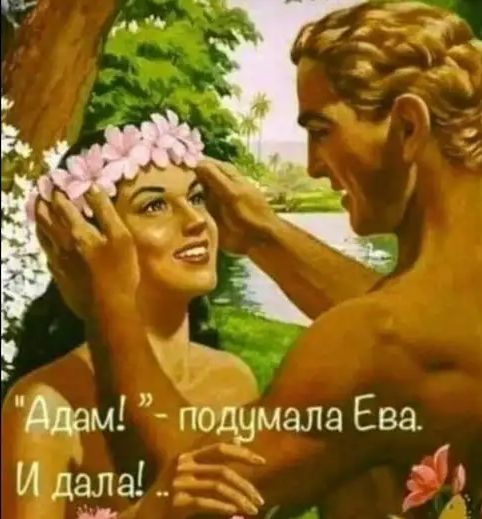 Аим подумала Ева И дала