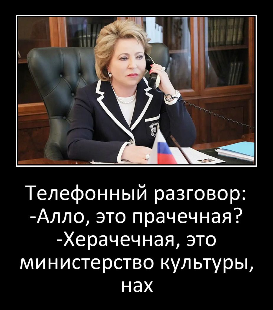 Телефонный разговор Алло это прачечная Херачечная это министерство культуры нах