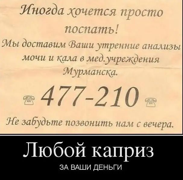 Яйюгдд ггг НОЧИ 11 пг заіщіьпт г ъ Любой каприз ЗА ВАШИ ДЕНЬГИ