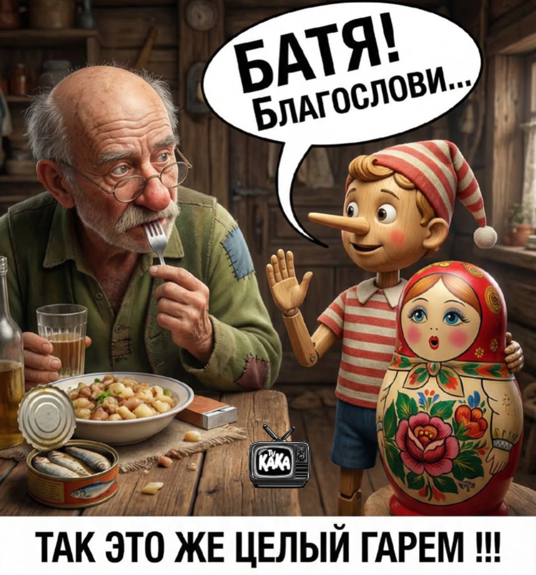 БАТЯ! Благослови... Так это же целый гарем!!!