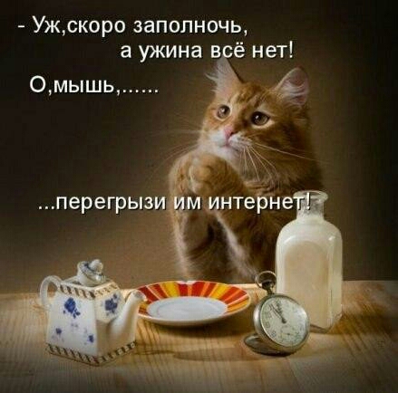 Ужскоро заполночь ужина в ё нет ът