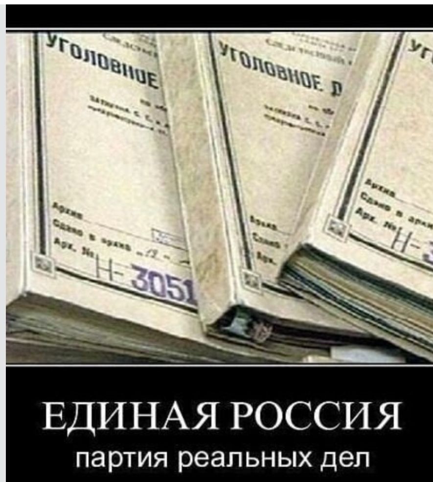 ЕДИНАЯ РОССИЯ партия реальных деп