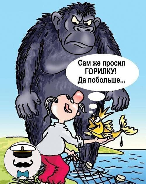П И С 0 р П е Ж М а С ГОРИЛКУ да побольше