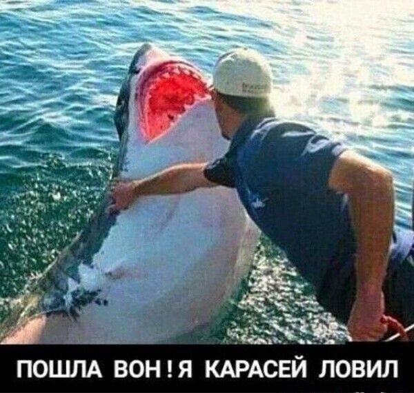 ПОЩЛА ВОН Я КАРАСЕЙ ЛОВИЛ