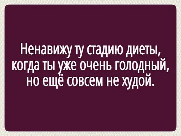 Ненавижу 1у падию диеты когда ты уже очень голодный НО еще СОВСЕМ НЕ ХУДОЙ