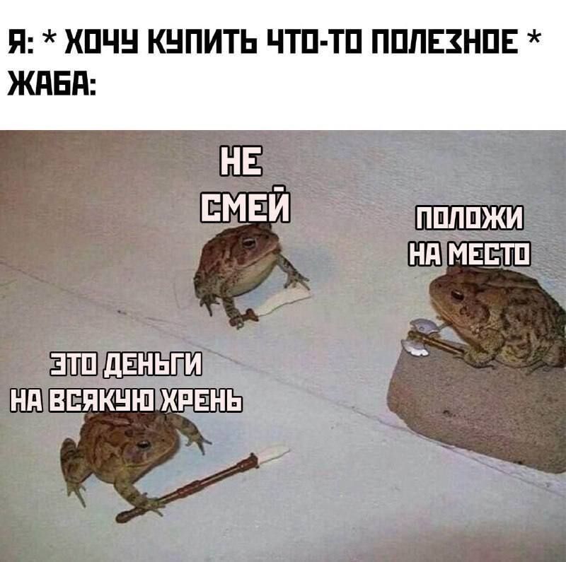 Я ХОЧУ КУПИТЬ ЧТО ТО ПОЛЕХНОЕ ЖАБЯА НЕ МЕЙ ПОЛОЖИ НАТМЕСТО ЭТО ДЕНЬПИ НАВСЯКУНИХВЕНЫ