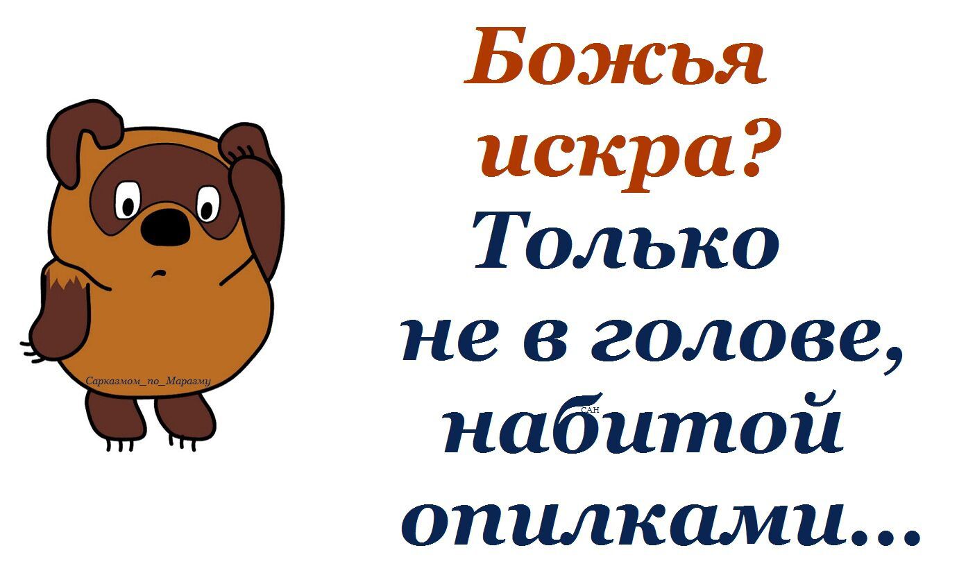 Божья искра Только не в голове набитой опилками