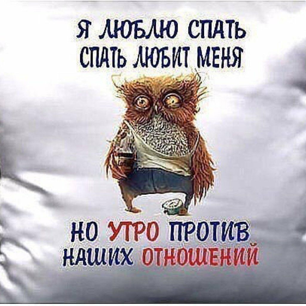 Я люблю спать спать любит меня но утро против наших отношений