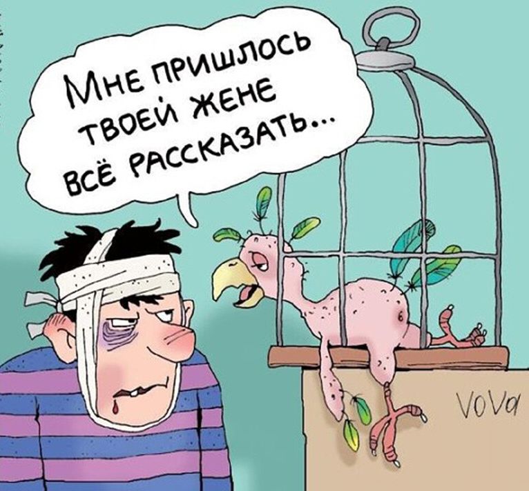 Мне пришлось твоей жене всё рассказать...