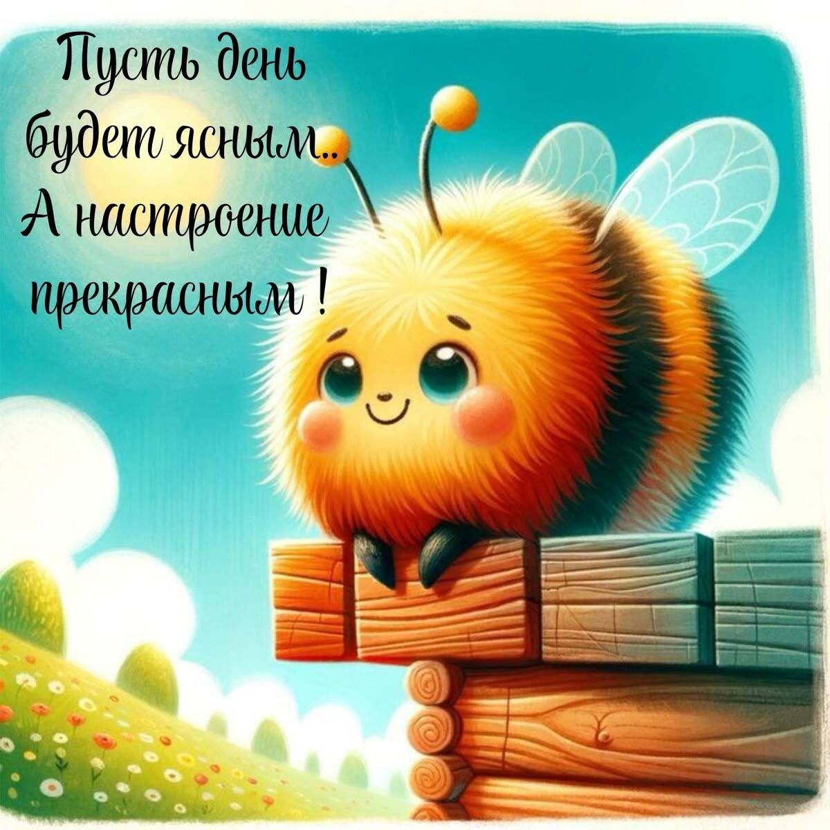 Пусть день будет ясным.. А настроение прекрасным !