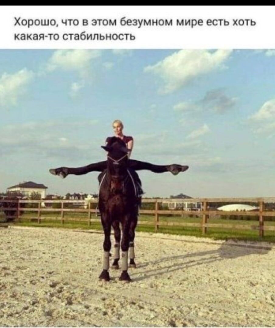 Хорошо, что в этом безумном мире есть хоть какая-то стабильность
