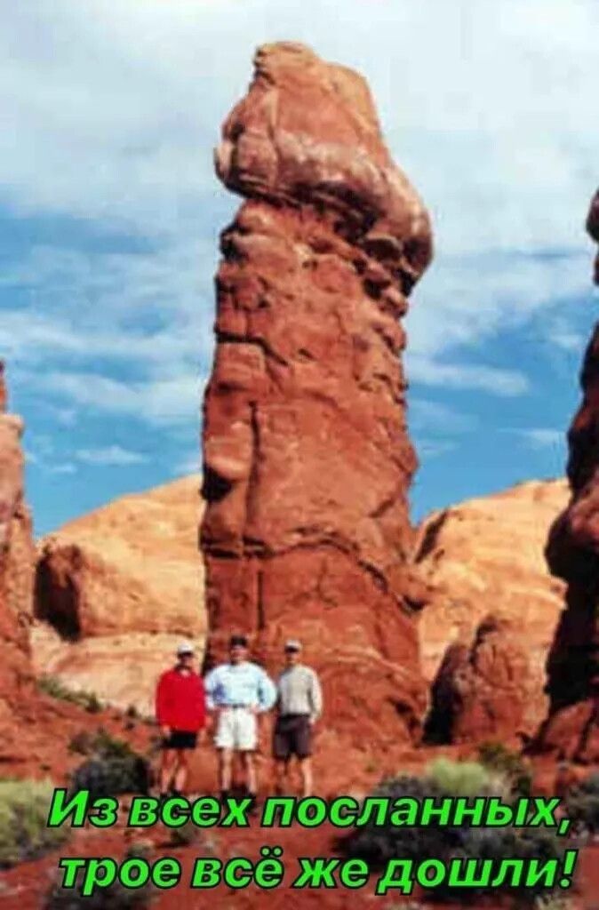 Из всех посланных, трое всё же дошли!