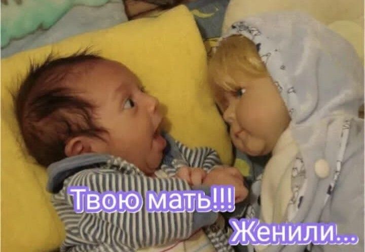 Твою мать!!! Женили...