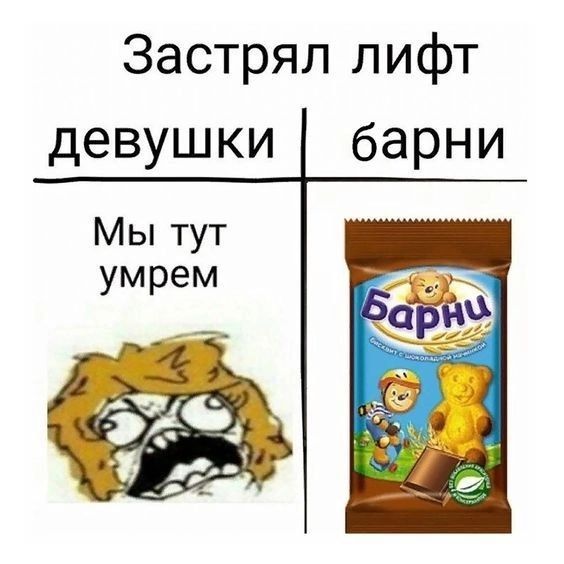 Застрял лифт девушки