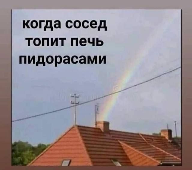 когда сосед топит печь пидорасами