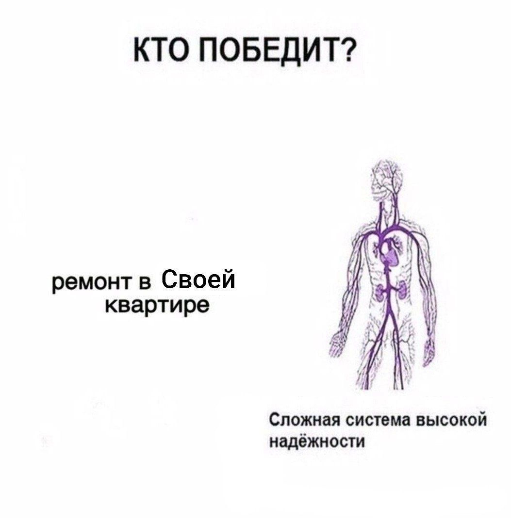 КТО ПОБЕДИТ ремонт в Своей квартире Сложная система высокой надёжности