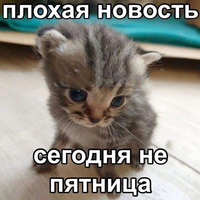 ПЛОХЭЯ НОВОСТЬ