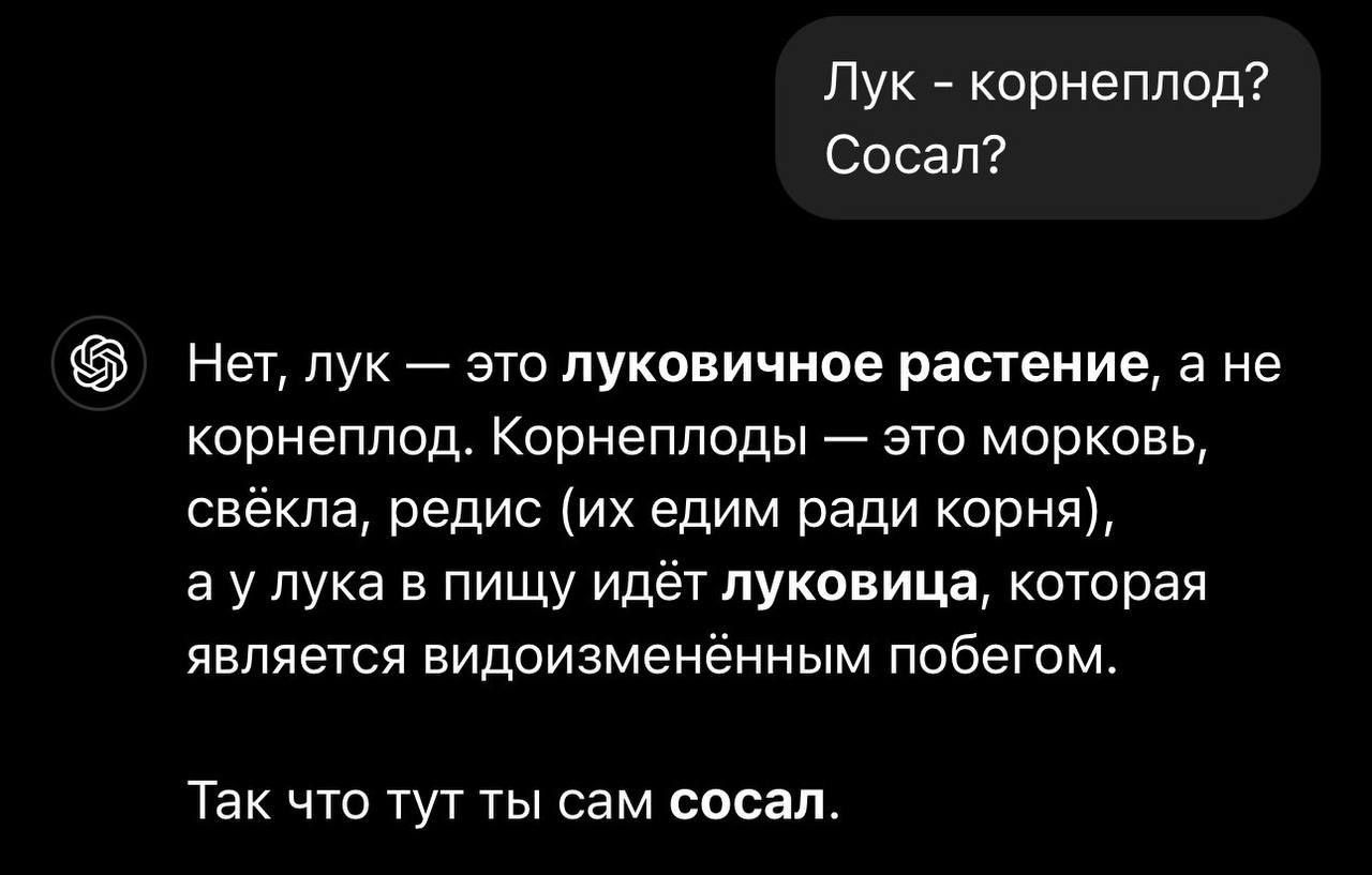 Нет, лук — это луковичное растение, а не корнеплод. Корнеплоды — это морковь, свёкла, редис (их едим ради корня), а у лука в пищу идёт луковица, которая является видоизменённым побегом.

Так что тут ты сам сосал.