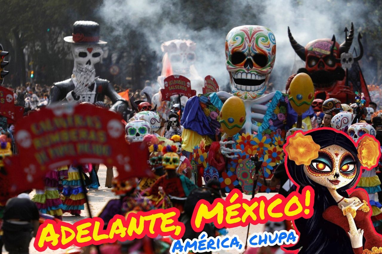 ADelante, México! América, chupa