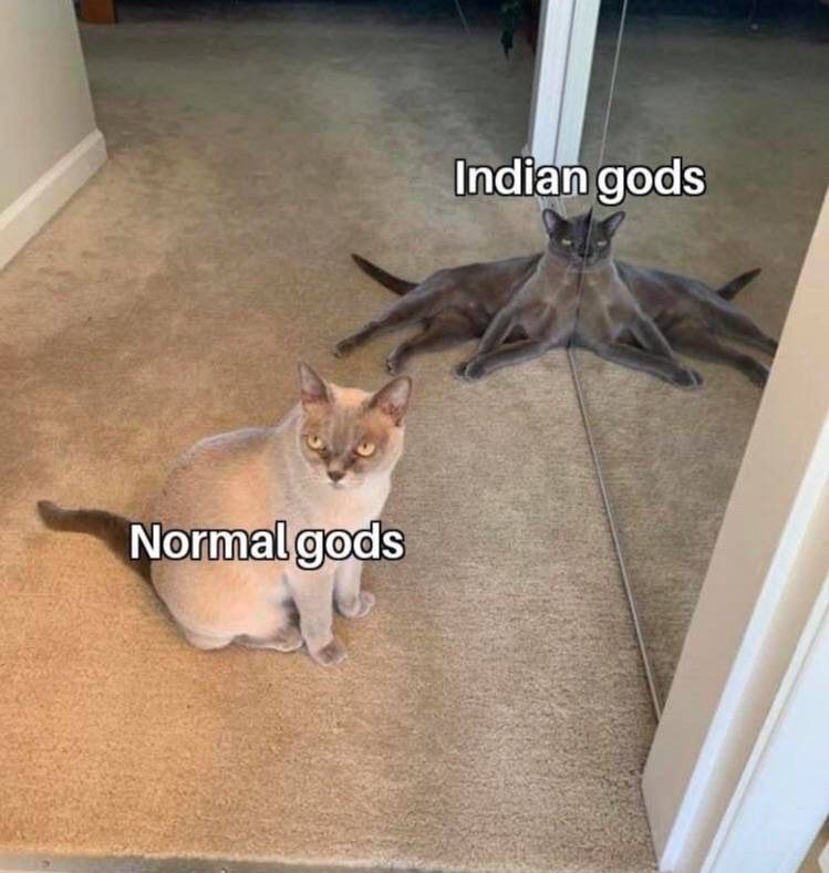 Indian gods
Normal gods