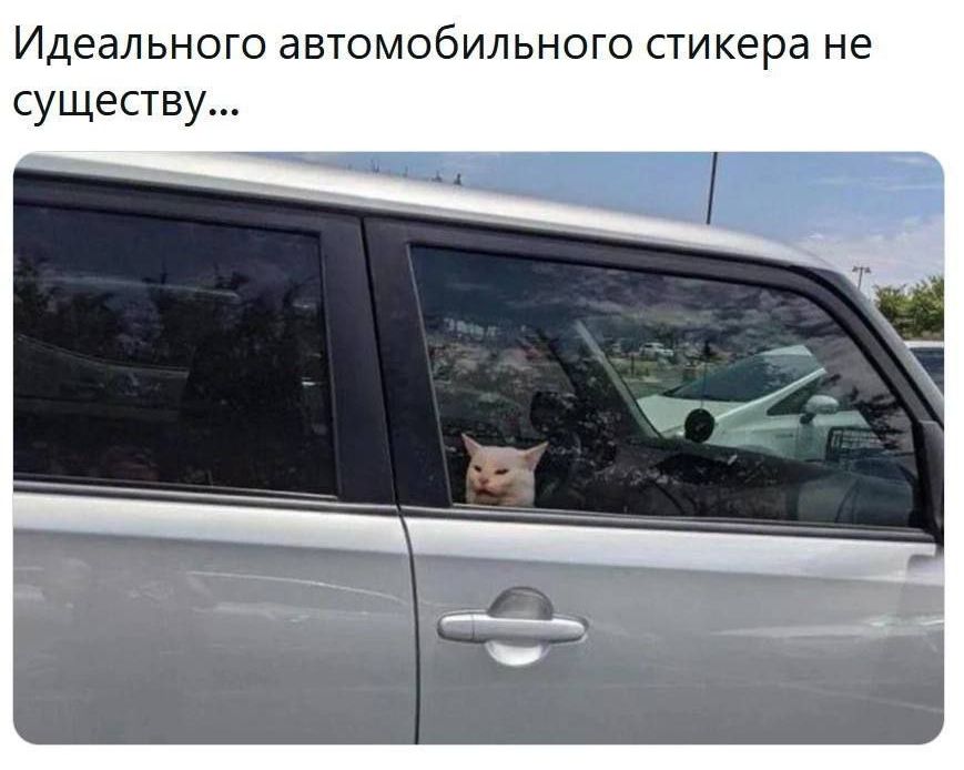 Идеального автомобильного стикера не существует...