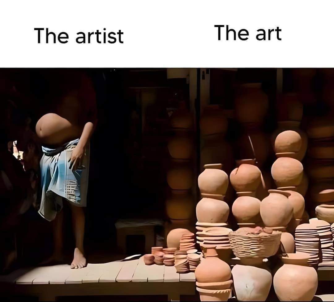 The artist
The art