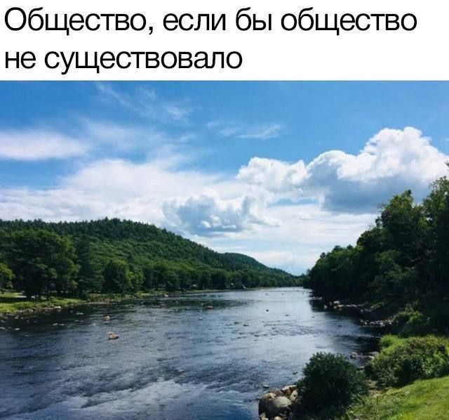 Общество, если бы общество не существовало