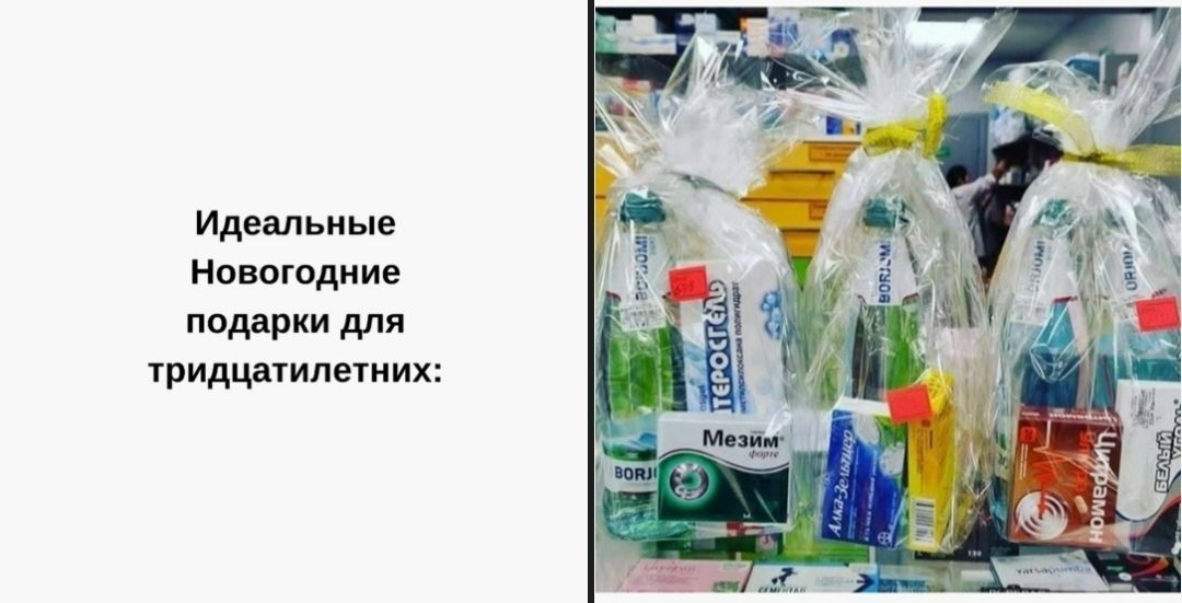 Идеальные Новогодние подарки для тридцатилетних: