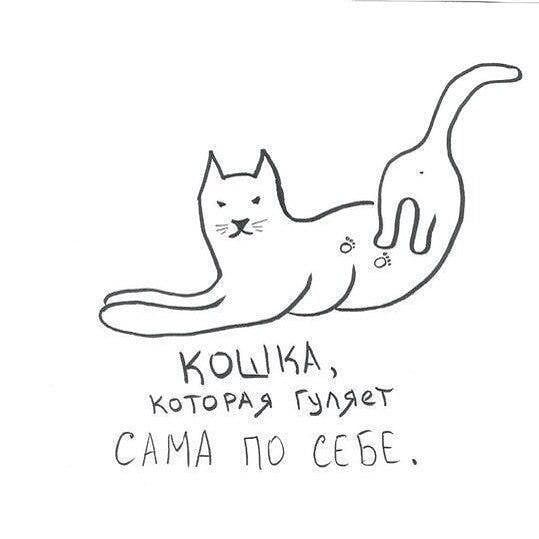 КОШКА, КОТОРАЯ ГУЛЯЕТ САМА ПО СЕБЕ.