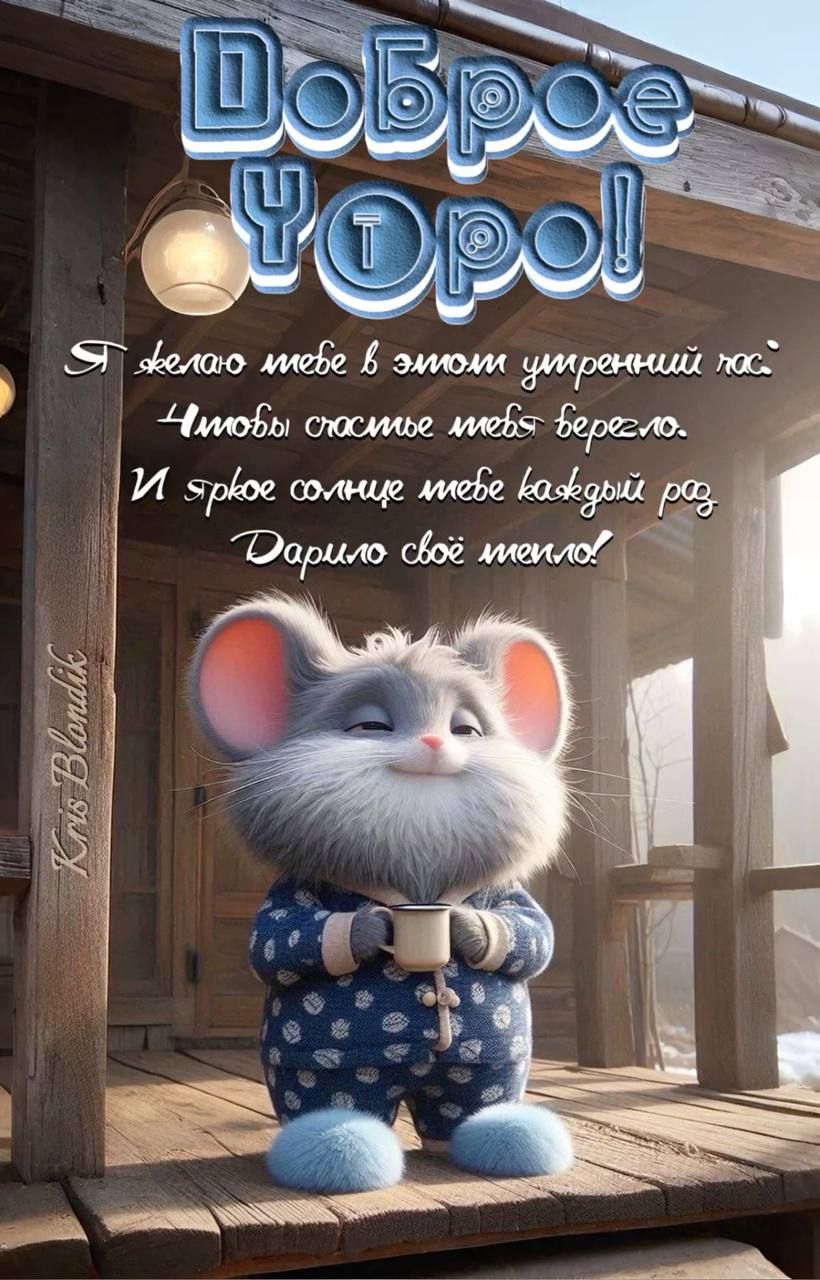 Доброе утро! Я желаю тебе в этом утренний час: Чтобы счастье тебя берегло. И яркое солнце тебе каждый раз. Дарю своё тепло!