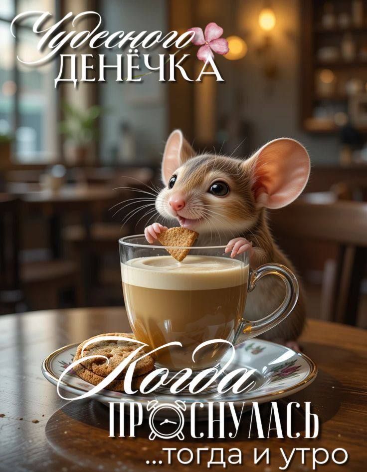 Чудесного денечка
Когда проснулась... тогда и утро