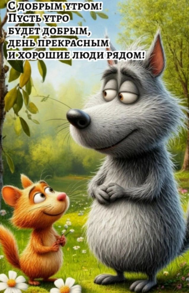 С добрым утром! Пусть утро будет добрым, день прекрасным и хорошие люди рядом!