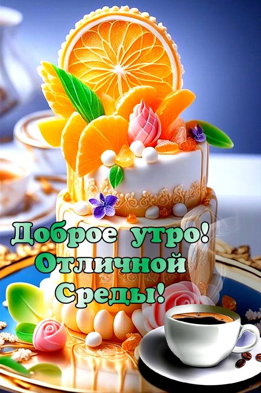Доброе утро! Отличной Среды!
