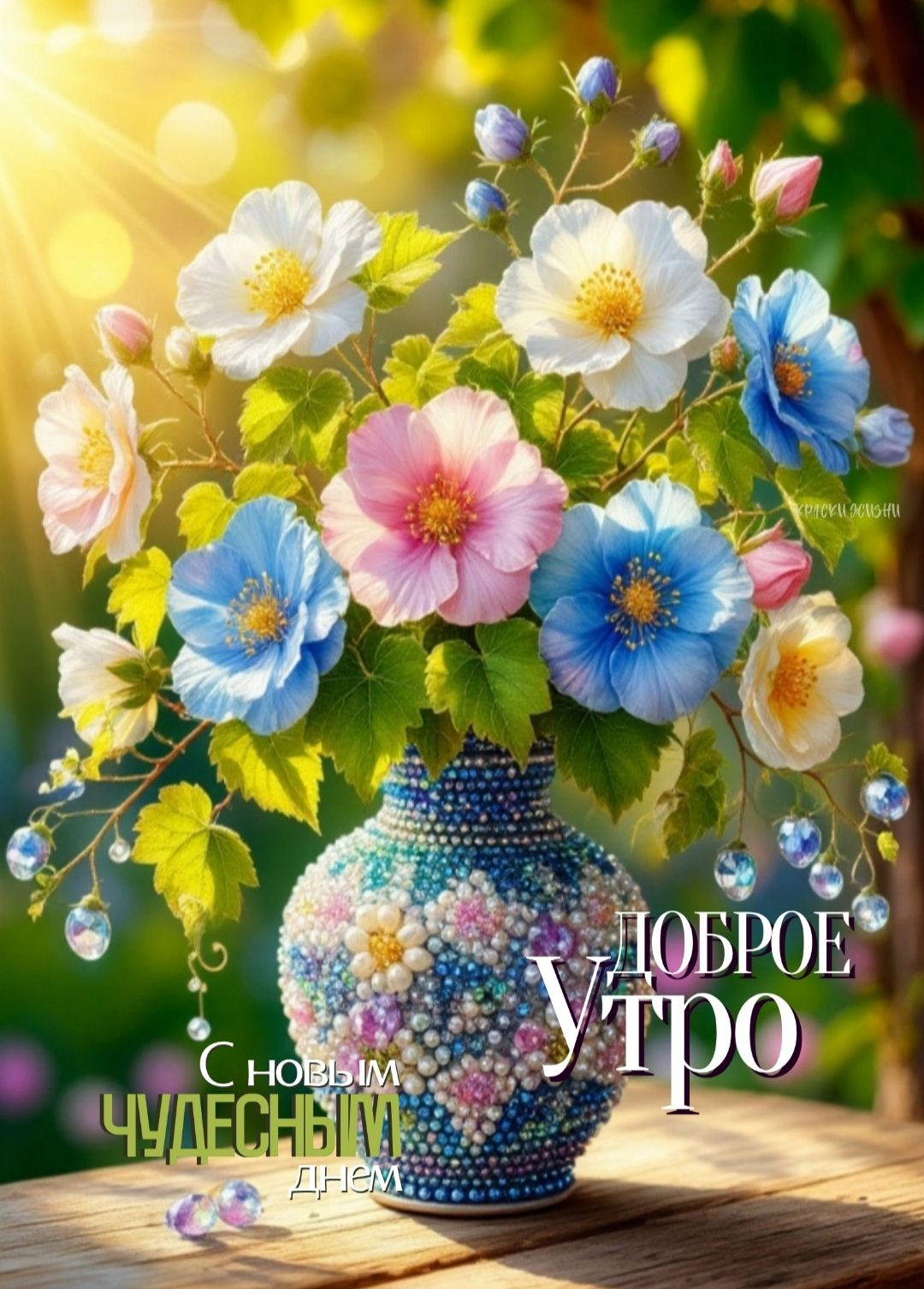Доброе Утро
С новым Чудесным днём
