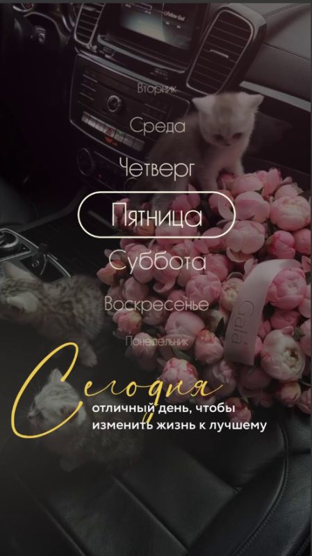 Сегодня отличный день, чтобы изменить жизнь к лучшему