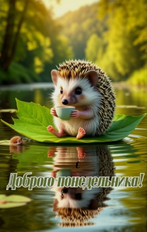 Доброе понедельника!