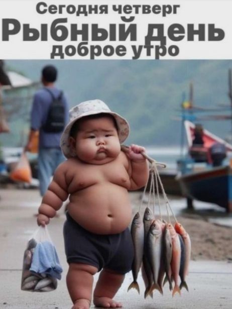 Сегодня четверг Рыпный день доброе утро