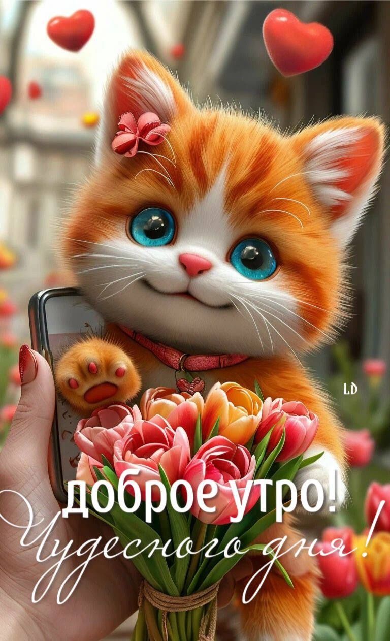доброе утро! чудесного дня!