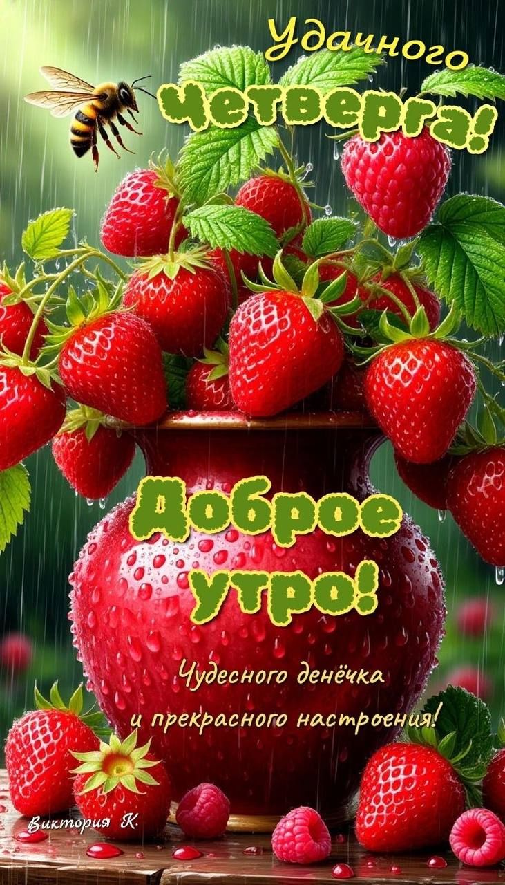 Удачного Четверга! Доброе утро! Чудесного денёчка и прекрасного настроения!