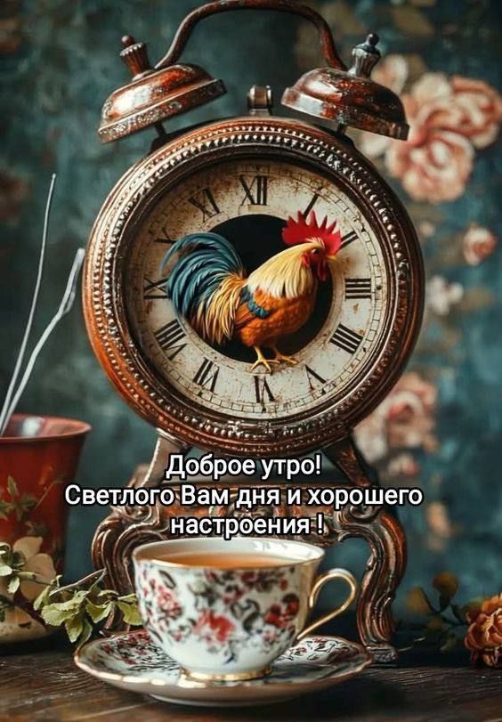 Доброе утро! Светлого Вам дня и хорошего настроения !